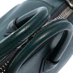 Pre Owned حقيبة ساتشل جيفنشي انتيغونا جلد أخضر داكن صغيرة