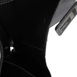 Pre Owned محفظة جيفنشي مضغوطة كانفاس مونوغرامي أسود/ رمادي