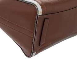 مملوكة مسبقًا حقيبة ساتشل جيفنشي انتيغونا جلد ثلاثي اللون متوسطة