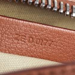Pre Owned Givenchy Brown Leather Small Antigona Satchel