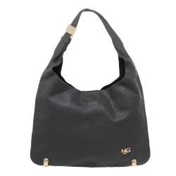 Pre Owned Givenchy Grey Leather Hobo