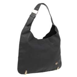 Pre Owned Givenchy Grey Leather Hobo