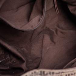 مملوكة مسبقًا حقيبة جيفنشي باغويت جلد وقماش مونوغرامي بني