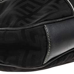 Pre Owned Givenchy Black Signature Canvas Shoulder Bag