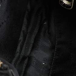 Pre Owned Givenchy Black Signature Canvas Shoulder Bag