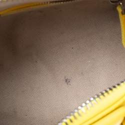 Pre Owned حقيبة ساتشل جيفنشي انتيغونا جلد أصفر صغيرة