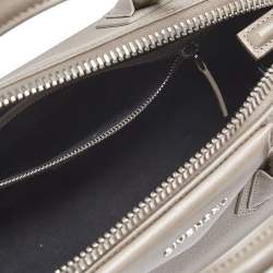 Pre Owned حقيبة ساتشل جيفنشي أنتيغونا جلد رصاصي صغيرة