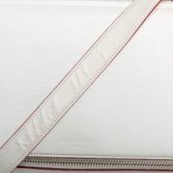 Pre Owned Givenchy White Leather Medium Pandora Box Bag