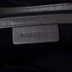 Givenchy Grey Signature Canvas and Leather Convertible Satchel