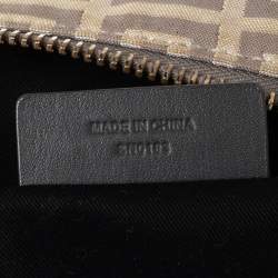 Givenchy Grey Signature Canvas and Leather Convertible Satchel