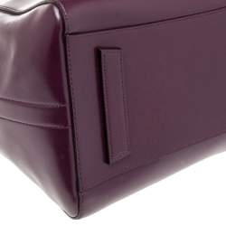 مملوكة مسبقًا حقيبة ساتشل جيفنشي أنتيغونا جلد بنفسجي متوسطة