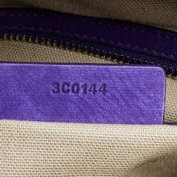 مملوكة مسبقًا حقيبة ساتشل جيفنشي أنتيغونا سويدي بنفسجي صغيرة