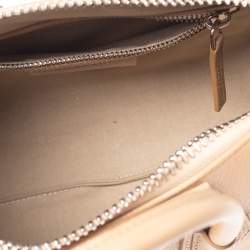 Pre Owned Givenchy Beige Leather Mini Antigona Satchel