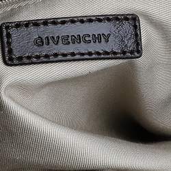 Pre Owned Givenchy Brown Monogram Canvas and Patent Leather Tote