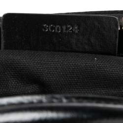 مملوكة مسبقًا حقيبة ساتشل جيفنشي انتيغونا متوسطة جلد غلودي سوداء