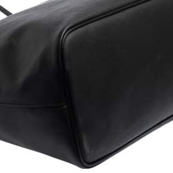 Pre Owned حقيبة يد توتس جيفنشي انتيغونا شوبينغ كانفاس أسود مقوى كبيرة