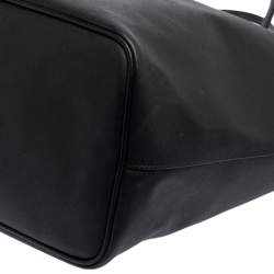 Pre Owned حقيبة يد توتس جيفنشي انتيغونا شوبينغ كانفاس أسود مقوى كبيرة