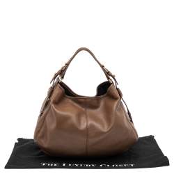 Givenchy Brown Leather Hobo