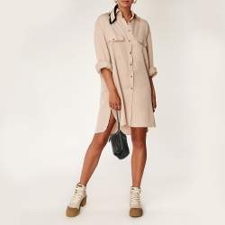 مملوكة مسبقًا Givenchy Black Leather Pandora Wristlet Pouch