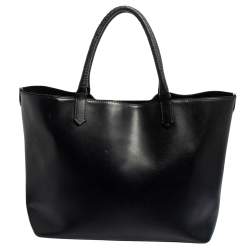 مملوكة مسبقًا حقيبة يد توتس جيفنشي انتيغونا شوبر جلد أسود