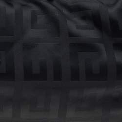 Pre Owned Givenchy Black Signature Nylon and Leather Hobo