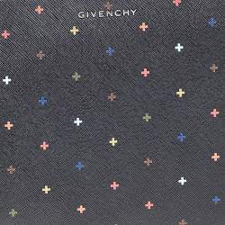 مملوكة مسبقًا Givenchy Multicolor Cross Print Leather Flat Pouch