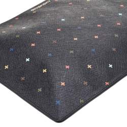 مملوكة مسبقًا Givenchy Multicolor Cross Print Leather Flat Pouch