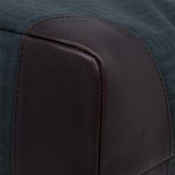 Pre Owned Givenchy Brown/Black Coated Canvas and Leather Shopper Tote