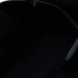 Pre Owned Givenchy Brown/Black Coated Canvas and Leather Shopper Tote