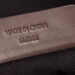 Pre Owned Givenchy Brown Monogram Canvas and Leather Satchel