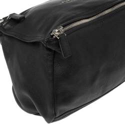 Givenchy Black Leather Small Pandora Messenger Bag