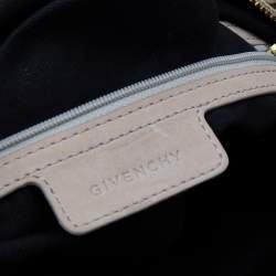 Givenchy Beige Leather Zip Hobo