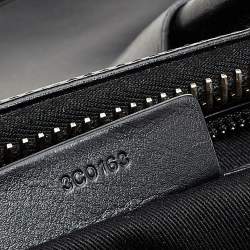 Pre Owned Givenchy Black Leather Medium Antigona Satchel