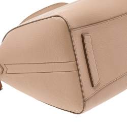 Pre Owned Givenchy Beige Leather Medium Antigona Satchel 