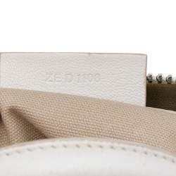 مملوكة مسبقًا Givenchy White Leather Mini Antigona Satchel