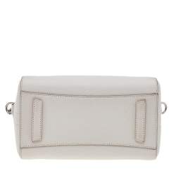 مملوكة مسبقًا Givenchy White Leather Mini Antigona Satchel