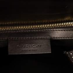 Pre Owned حقيبة كروس جيفنشي باندورا بوكس جلد ثعبان بيج/بني 