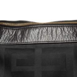Pre Owned Givenchy Black Signature Nylon Hobo