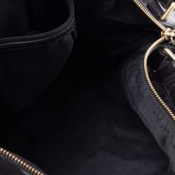 Pre Owned Givenchy Black Signature Nylon Hobo