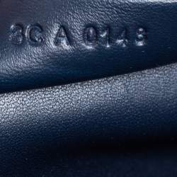 Pre Owned حقيبة ساتشل جيفنشي انتيغونا جلد ثعبان أخضر زمردي صغيرة