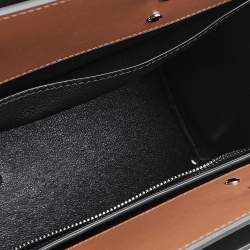 Pre Owned Givenchy Brown Leather Small Horizon Tote