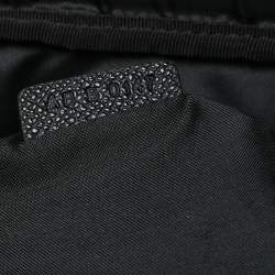 Pre Owned Givenchy Black Nylon Zip Around Laptop Bag