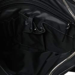 Pre Owned Givenchy Black Nylon Zip Around Laptop Bag