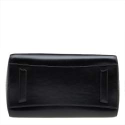 Pre Owned حقيبة ساتشل جيفنشي أنتيغونا جلد سوداء متوسطة 