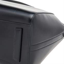 Pre Owned حقيبة ساتشل جيفنشي أنتيغونا جلد سوداء متوسطة 