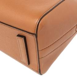 Pre Owned Givenchy Brown Leather Mini Antigona Satchel