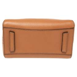 Pre Owned Givenchy Brown Leather Mini Antigona Satchel