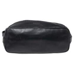 Pre Owned Givenchy Black Monogram Canvas and Leather Hobo