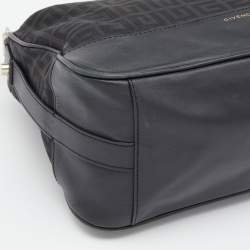 Pre Owned Givenchy Black Canvas and Leather Hobo