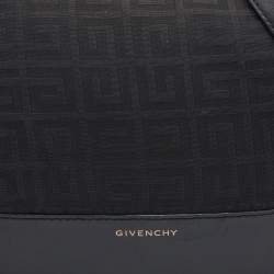 Pre Owned Givenchy Black Canvas and Leather Hobo